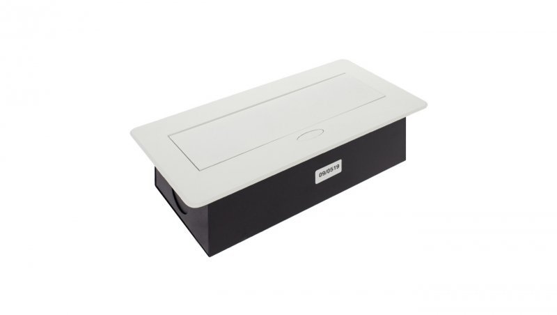 Gniazdo meblowe, blatowe 3x2P+Z 1,5m białe KOMBI BOX