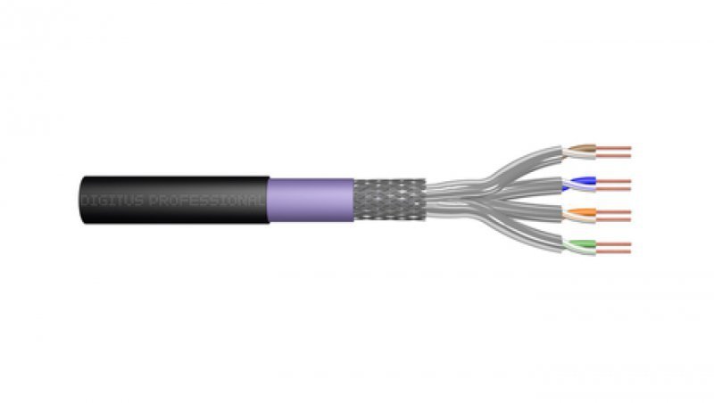 Kabel teleinformatyczny S/FTP 4x2xAWG23 kat.7 PE zewnętrzny suchy DK-1741-VH-1-OD /100m/