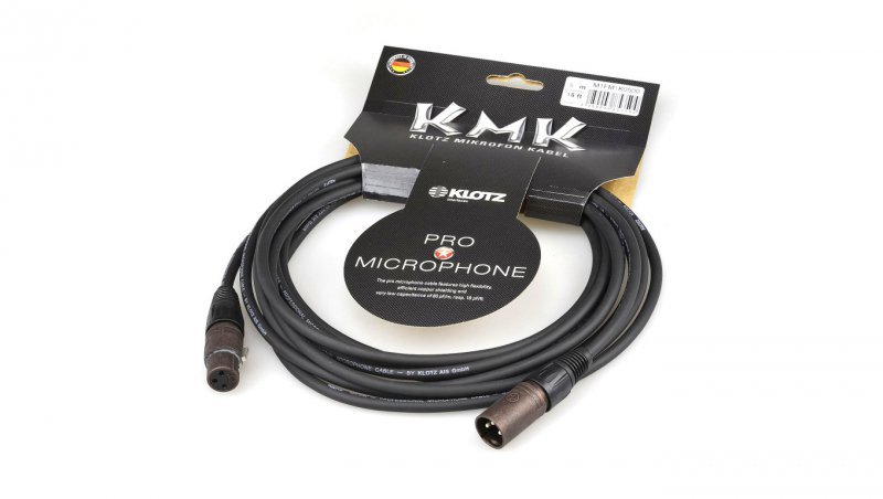 KLOTZ KMK Kabel mikrofonowy przedłużacz XLR (wtyk / gniazdo) 5m