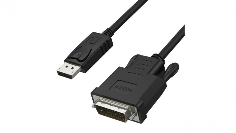 UNITEK PRZEWÓD DISPLAYPORT - DVI M 1,8M, Y-5118BA