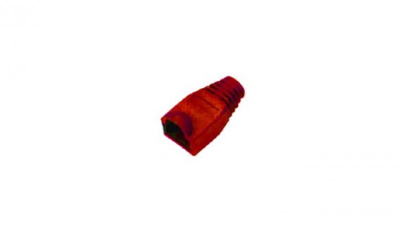 Osłonka wtyku RJ45, kolor czerwony ALANTEC