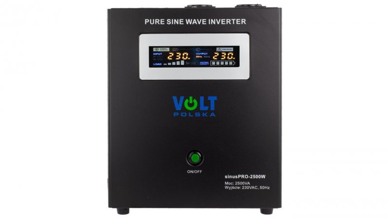 Zasilacz awaryjny przetwornica SINUS PRO W 24/230V 1800W/2500VA 20A
