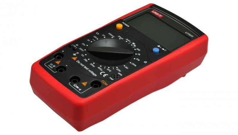 Miernik pojemności i indukcyjności wielofunkcyjny tester cyfrowy LCD UNI-T UT603