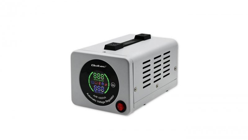 Qoltec Automatyczny stabilizator napięcia AVR 1000VA