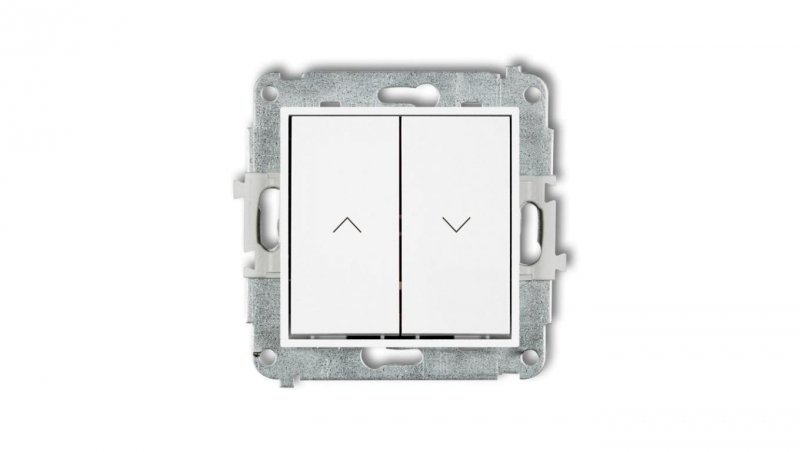 MINI Mechanizm łącznika żaluzjowego z podtrzymaniem biały mat 25MWP-88