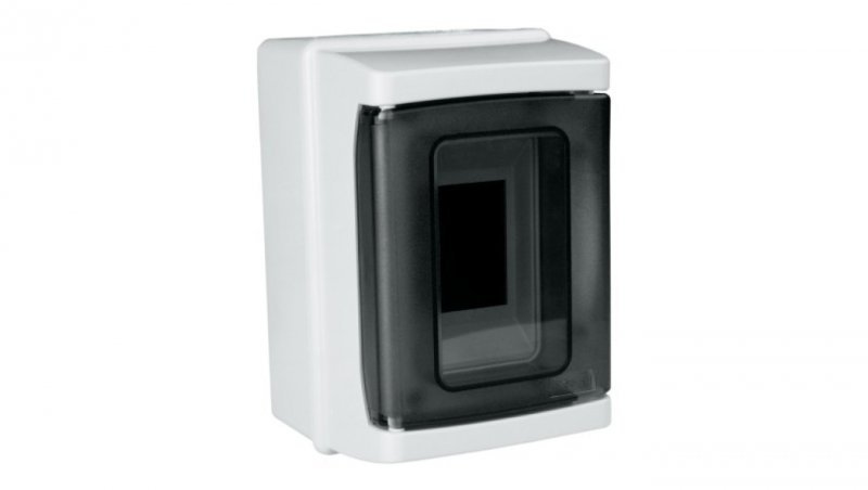Rozdzielnica natynkowa HIGHT IP65 2 modułowa transparentne drzwi 940.02 M-L 4816