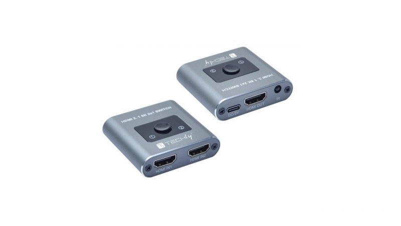 2-Portowy Przełącznik HDMI 2.1 8K*60Hz 2x1 z Pilotem IR