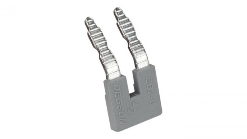 Mostek wtykowy grzebieniowy 2-torowy do złączek szynowych PC2.5 5880