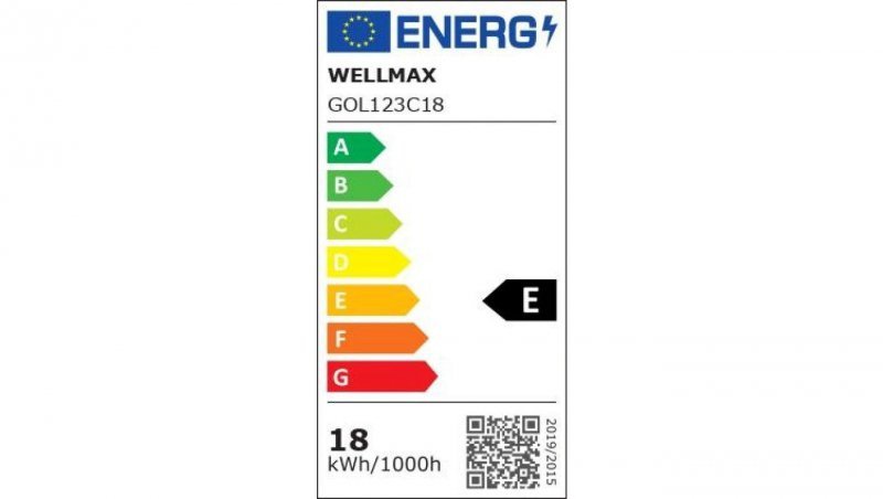 Żarówka LED E27 18W 122lm/W 2200lm Ciepła 3000K SAMSUNG / GOL123C18