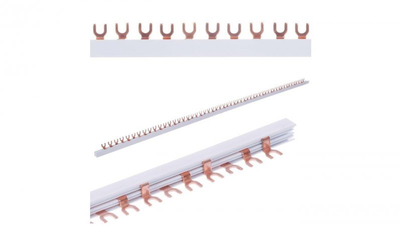 Szyna łączeniowa widełkowa 3-fazowa 10mm2 54moduły NOARK