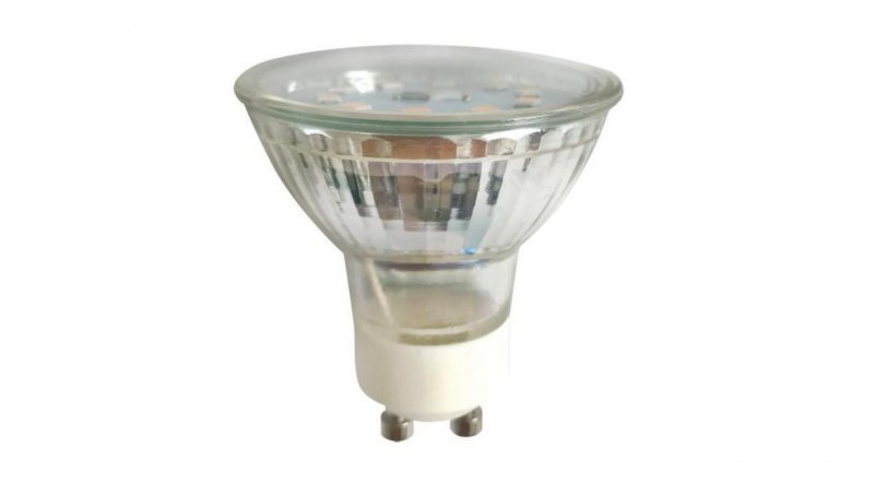 Żarówka LED line GU10 3W 6500K barwa zimna 273lm 220-260V 120st. 3 lata gwar.