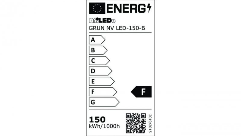 Naświetlacz Projektor LED Miledo GRUN NV LED-150-B 150W NW 4000K IP65 14250lm oprawa ruchoma 130 czarny 31395