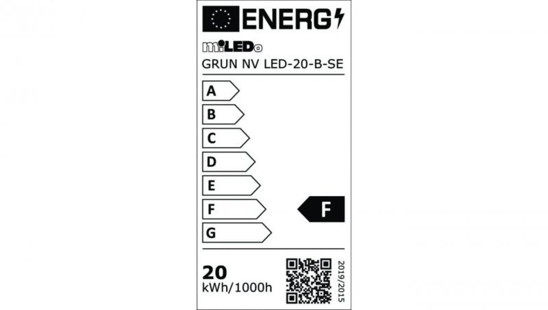 Naświetlacz Projektor LED Miledo GRUN NV LED-20-B-SE 20W NW 4000K IP44 1700lm czujnik PIR oprawa ruchoma 130 czarny 31398