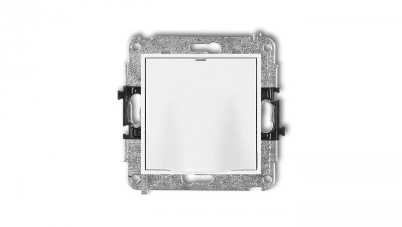 ICON Mechanizm wypustu kablowego biały mat 25IWPK