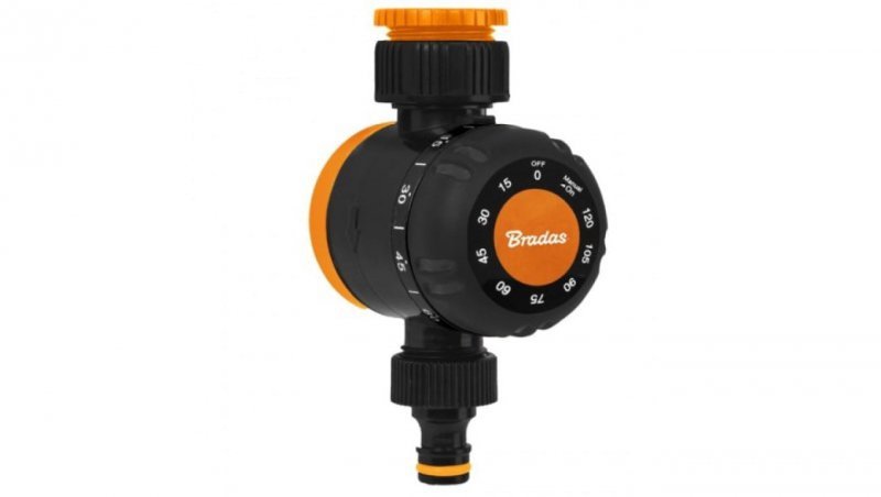 Mechaniczny zegar przepływu wody blister ECO-3131 BLACK LINE BRADAS