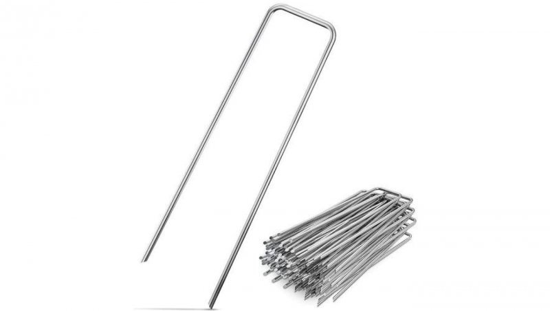 Szpilka metal.galw.U 7cm/15cm-100szt LUZ ATSMGU1715/100L BRADAS