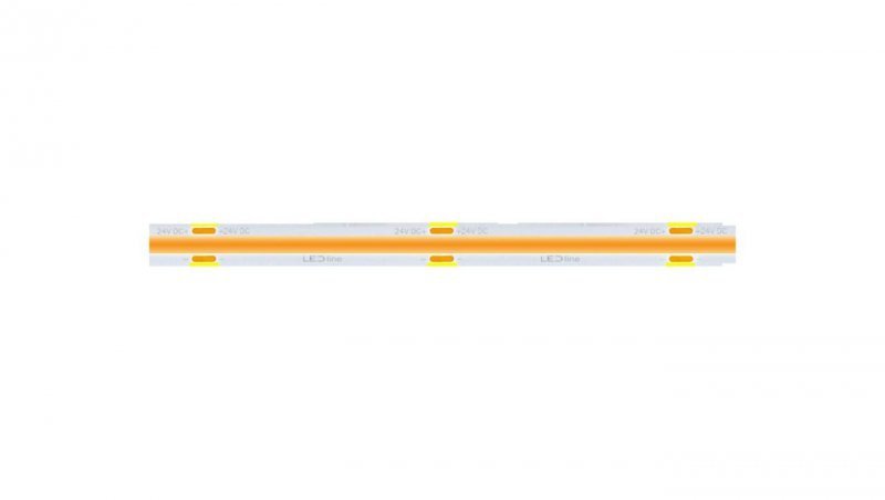 LED line PRIME taśma LED ciągła linia 480 COB 24V 2700K 11W /5m/ 5 lat gwar.