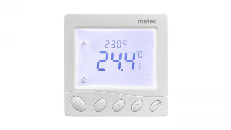 Regulator temperatury podtynkowy - programowalny: RTP-04 MTC10000408-WUN