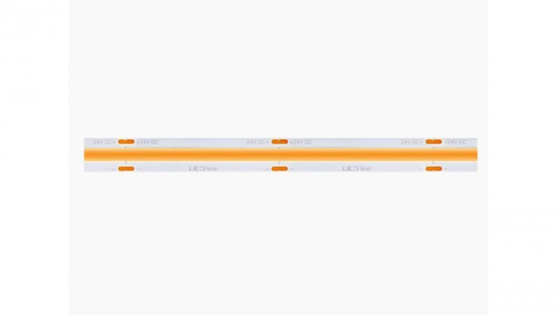 LED line PRIME taśma LED ciągła linia 528 COB 24V 4000K 14W 30m 5 lat gwar.
