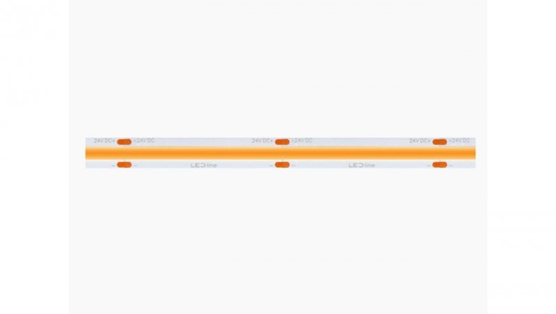 LED line PRIME taśma LED ciągła linia 480 COB 24V 2700K 18W 30m 5 lat gwar.