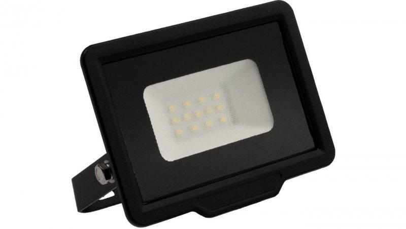 Naświetlacz LED 10W 800lm 6000K IP65 Czarny LED2B KOBI MH