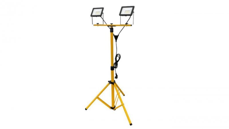 Naświetlacz LED Lampa Robocza na Statywie 2x 30W 4000K