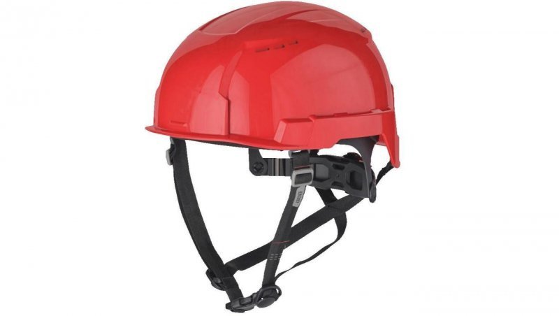 Kask ochronny przemysłowy do pracy na wysokościach, czerwony BOLT™200 MILWAUKEE