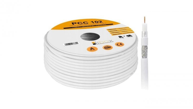 Kabel koncentryczny PCC 102 trishield HD Libox rolka - 100m