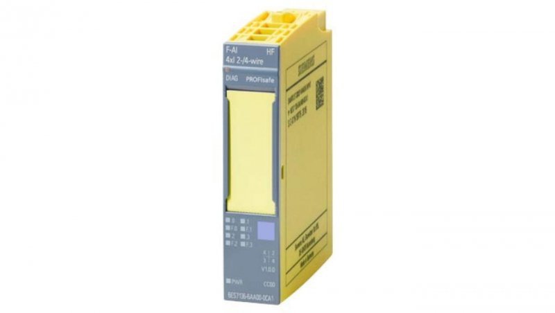 SIMATIC ET 200SP moduł wejść analogowych fail-safe 4AI - 6ES7136-6AA00-0CA1