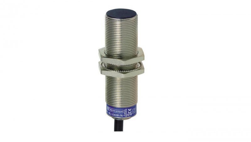 Czujnik indukcyjny M18 8mm 12-48V DC PNP 1Z 3-przewodowy (2m) XS618B1PAL2