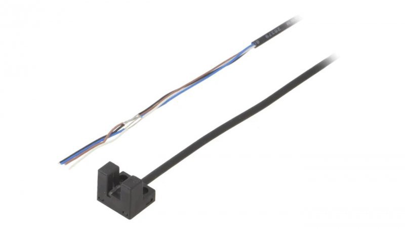 BS3-L1R-P Czujnik fotoelektryczny o zasięgu 5mm, PNP, DARK-ON, LIGHT-ON, 50mA