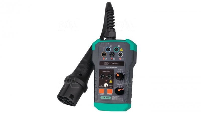 KEW8602 EVSE Adapter do testowania stacji ładowania pojazdów elektrycznych