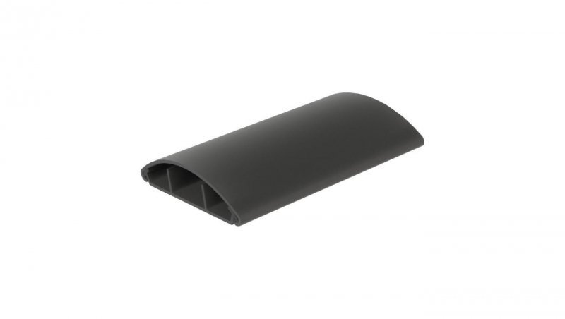 Listwa maskująca przewody TV maskownica uniwersalna napodłogowa naścienna 74x20mm ciemnoszara 2m KOPOS / 2 m /