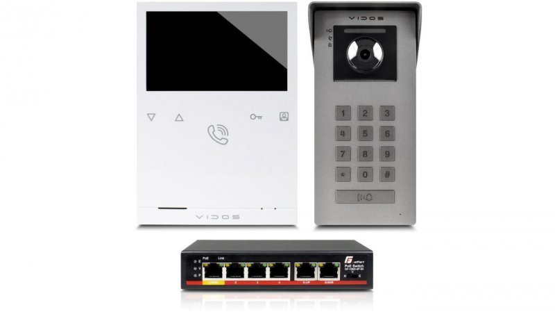 Wideodomofon VIDOS IPX S100/M101