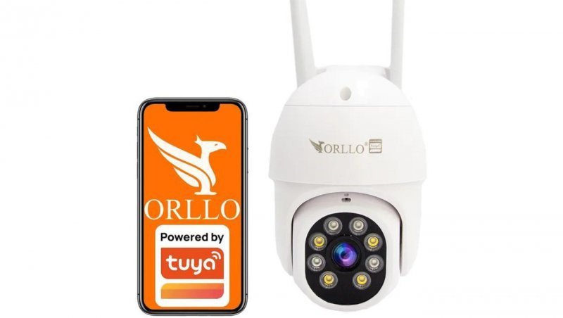 Kamera IP Orllo TZ5 zewnętrzna obrotowa 5Mpx 4G SIM Tuya