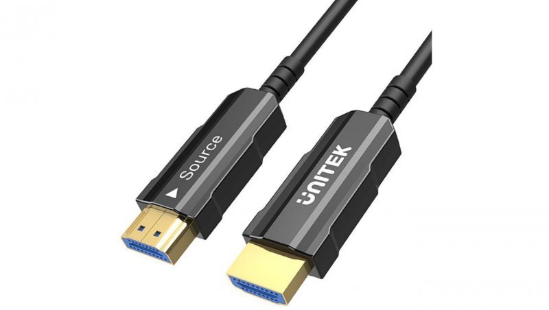 Kabel optyczny HDMI 2.0 AOC 4K 60Hz 30 m Unitek C11072BK-30M