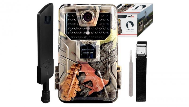 Kamera leśna Tophunt HC900LTE 2K GSM 4G LTE MMS PL fotopułapka
