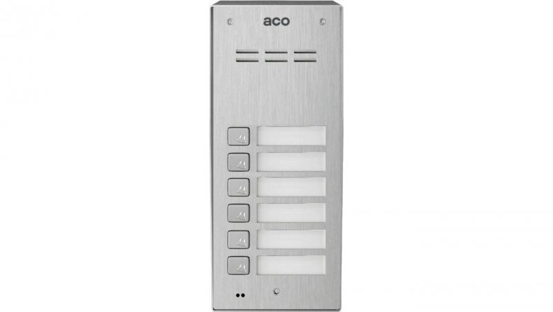 ACO FAM-P-6NPACC NT panel natynkowy 6-lokali czyt. brel.
