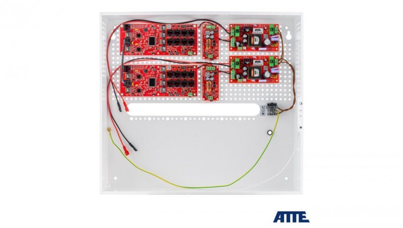 Zestaw buforowy do 16 kamer IP switch Po 16P+2G ATTE IPUPS-16-20-H