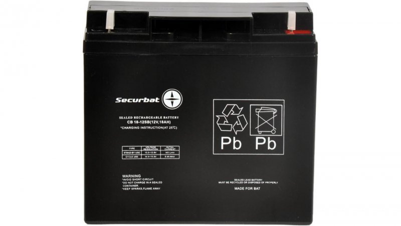 Akumulator SECURBAT 12V 18Ah