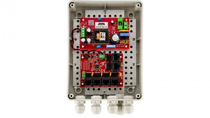 SWITCH 5-PORTOWY POE ATTE IP-5-11-M2