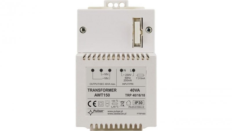 TRANSFORMATOR Pulsar AWT150 40VA/16V/18V TRP