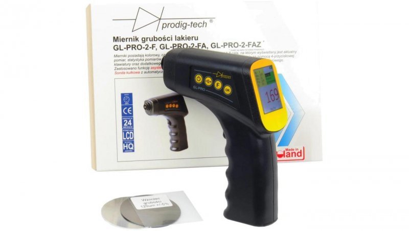Miernik grubości lakieru Prodig Tech GL-PRO-2-FAZ