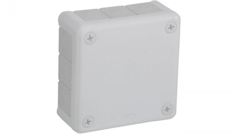 Puszka natynkowa pusta 12 wlotów VIPLAST VP-41 BIAŁA IP55 98x98x42mm 041-01