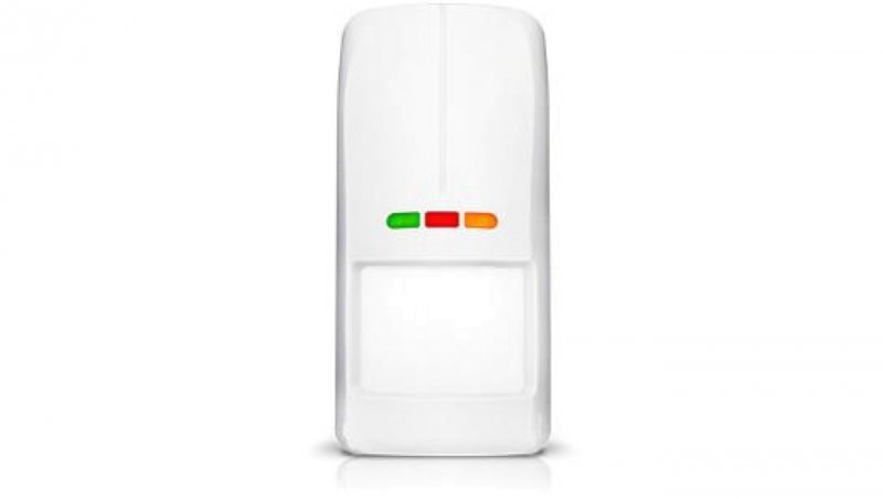 SATEL ZEWNĘTRZNY DUALNY CZUJNIK RUCHU OPAL PRO, BEZ UCHWYTU (BIAŁY)