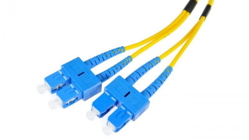 PATCHCORD ŚWIATŁOWODOWY SM SC/UPC-SC/UPC DUPLEX 5m