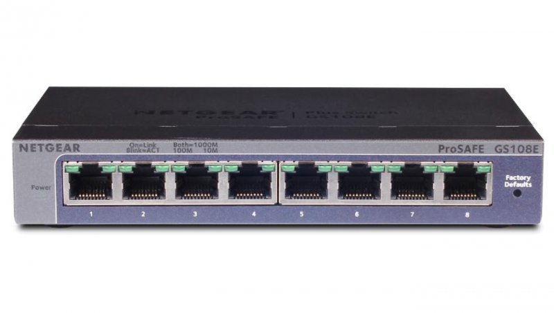 SWITCH NETGEAR GS108E-300PES