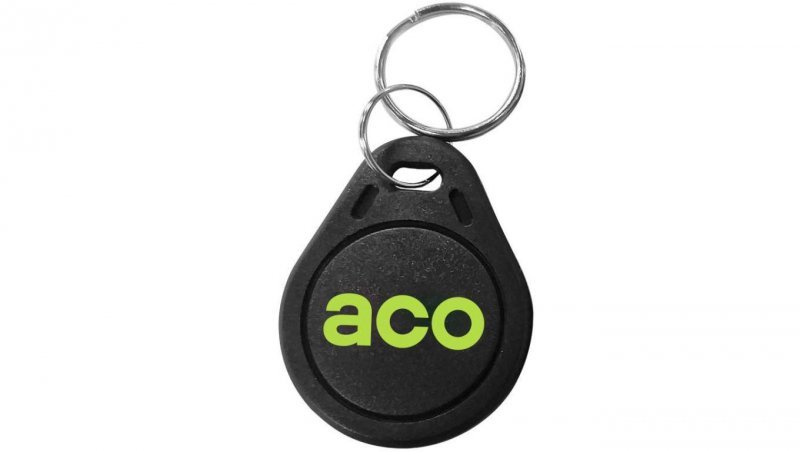 ACO TR-ACO sz. Brelok UNIQUE (logo ACO, kolor czarny)