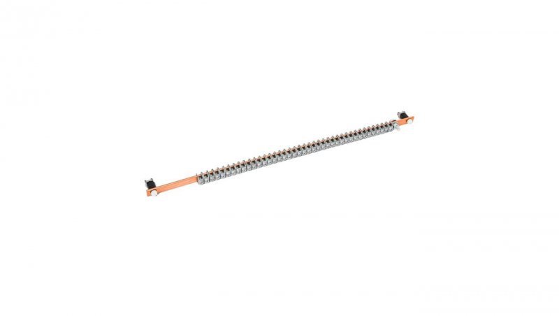 Szyna neutralna N, W600, 20x16mm2 + 1xM6