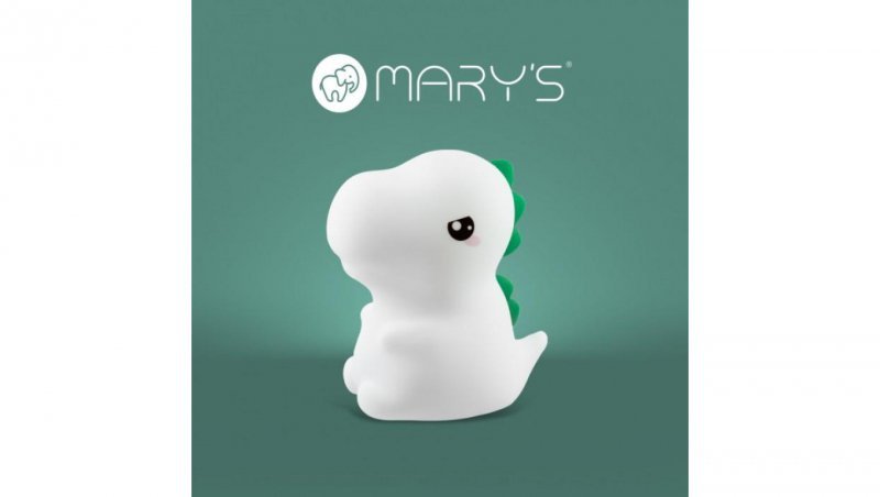 MARYS LAMPKA NOCNA LED RGB T-REX